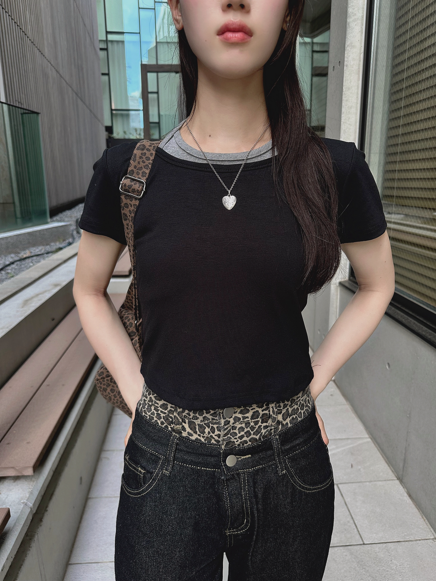 レイヤーカラーTシャツ