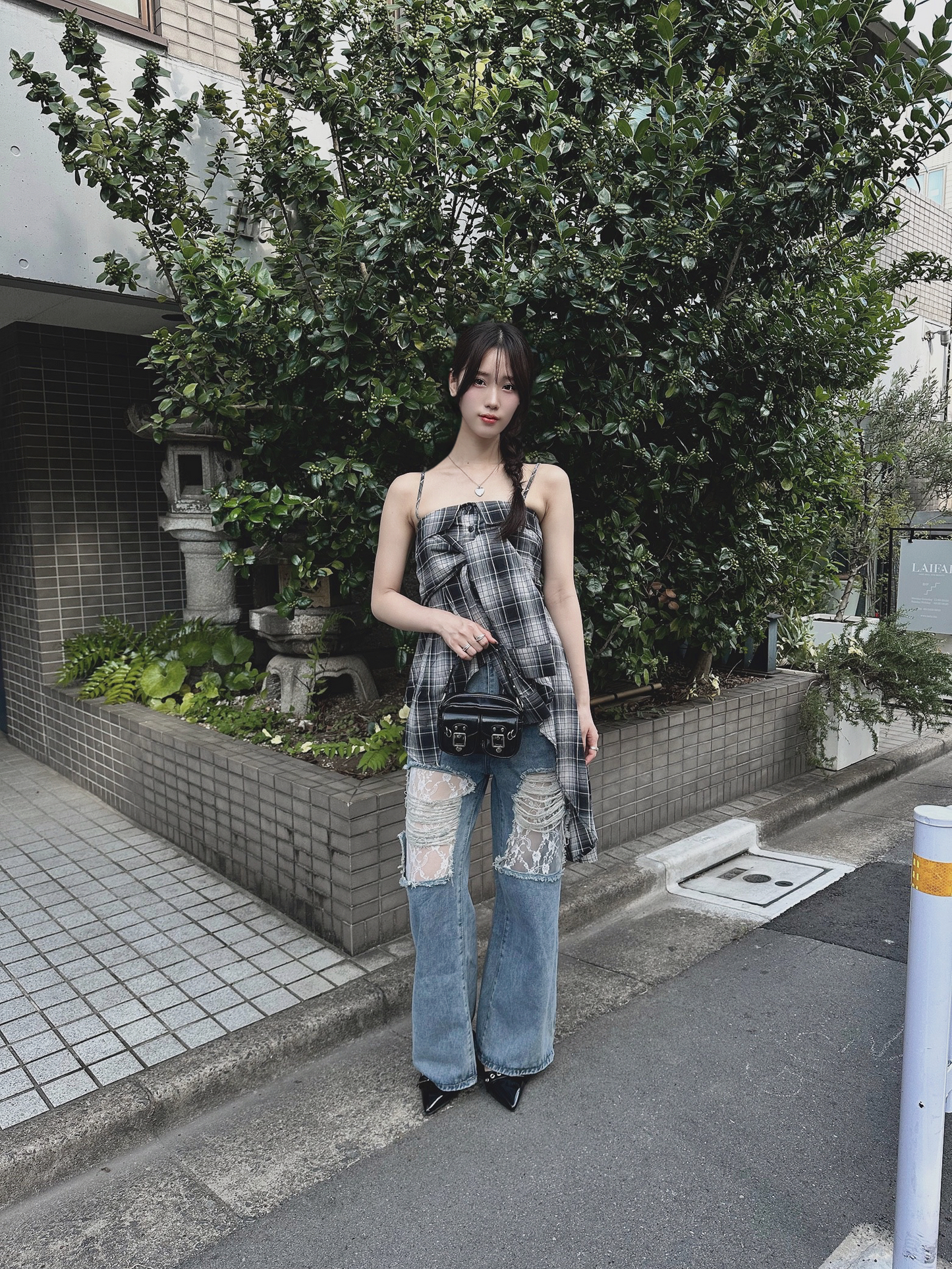 2wayシャツワンピース